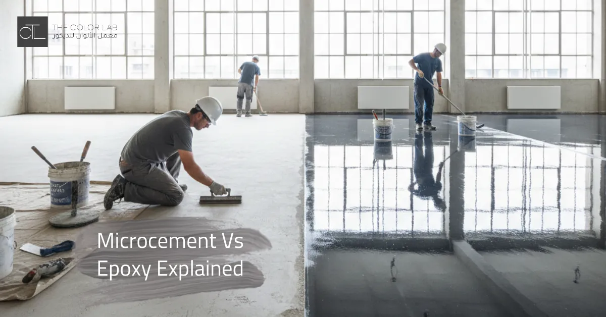 microcement vs epoxy