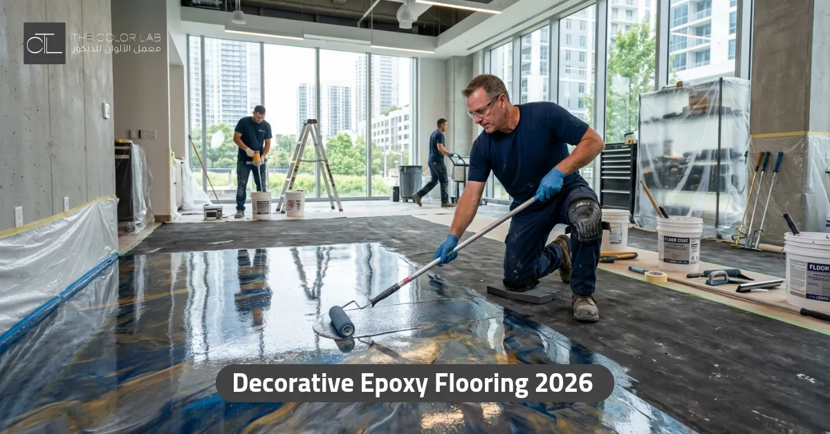 decorative epoxy flooring