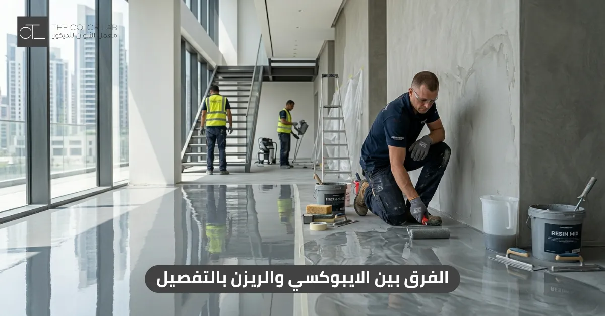 الفرق بين الايبوكسي والريزن
