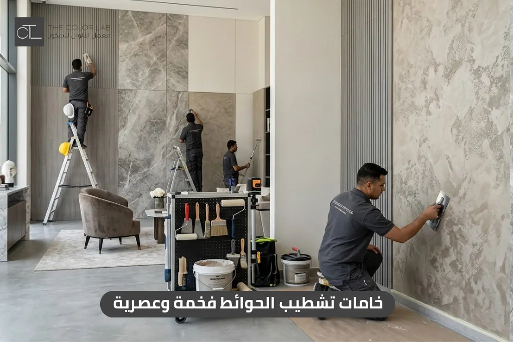 خامات تشطيب الحوائط