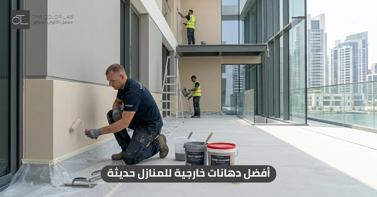 دهانات خارجية للمنازل حديثة