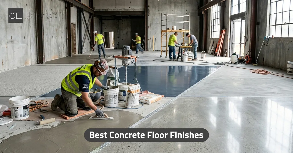 concrete floor finishes