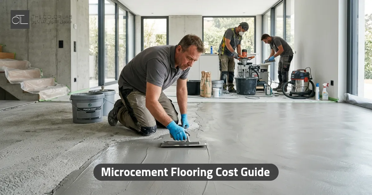 microcement flooring cost