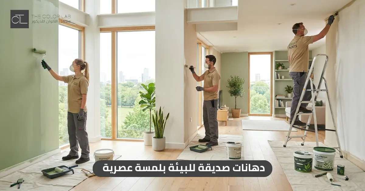 دهانات صديقة للبيئة