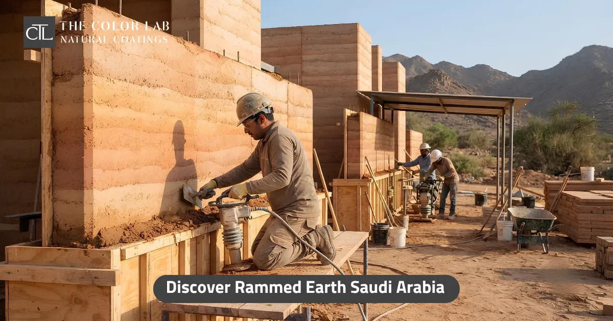 rammed earth saudi arabia