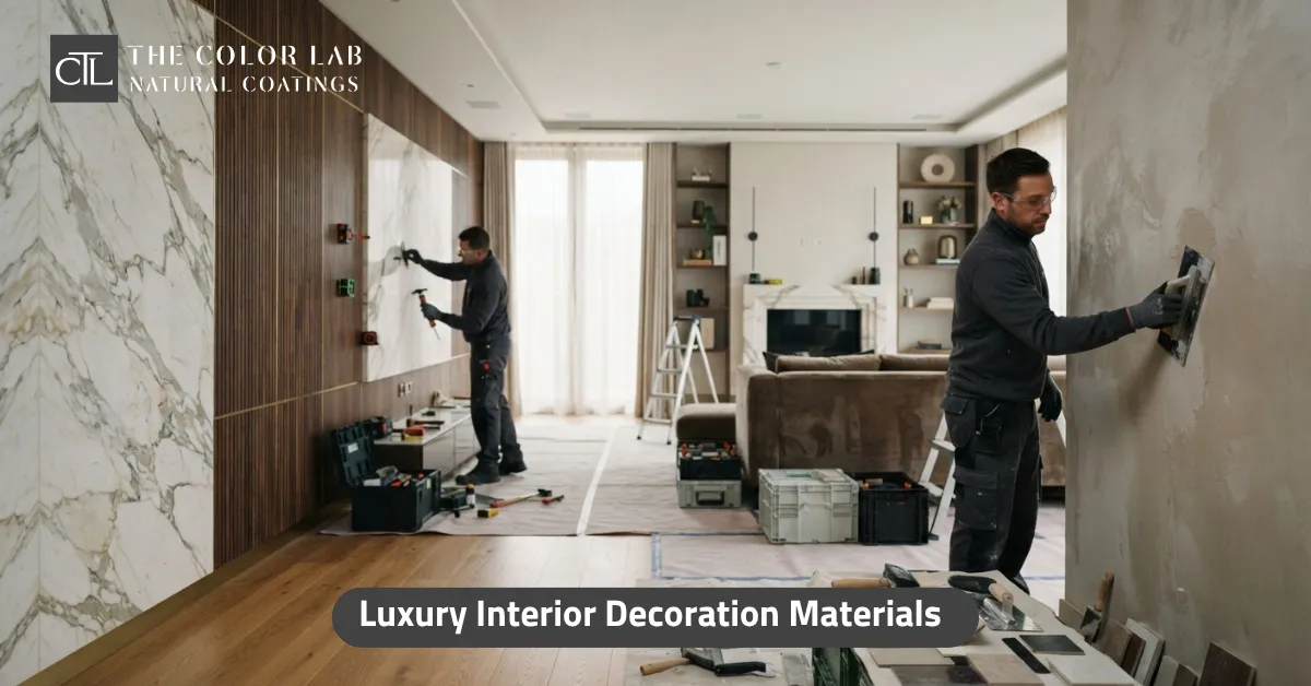 interior decoration materials