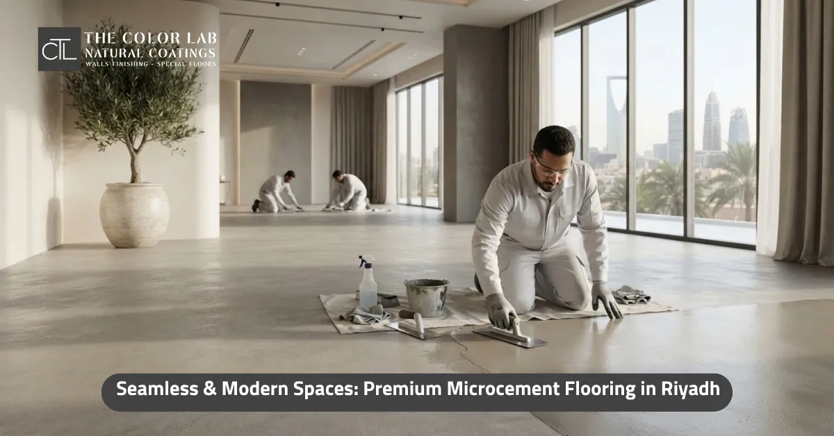 microcement flooring in riyadh