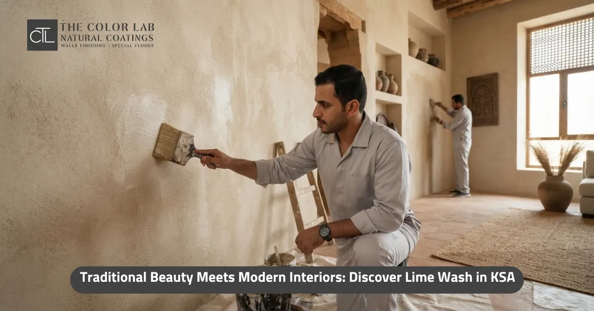 lime wash in KSA